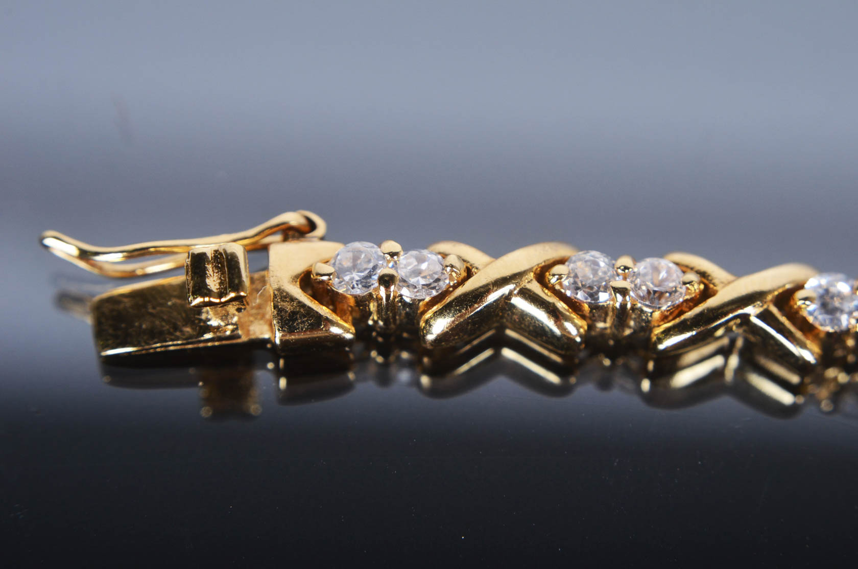 Assortment of Gold Tone Bracelets