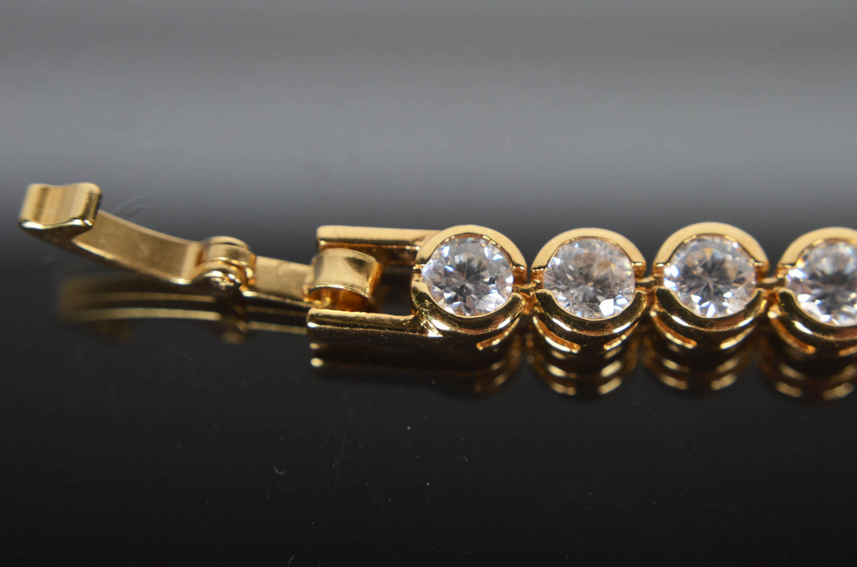 Assortment of Gold Tone Bracelets