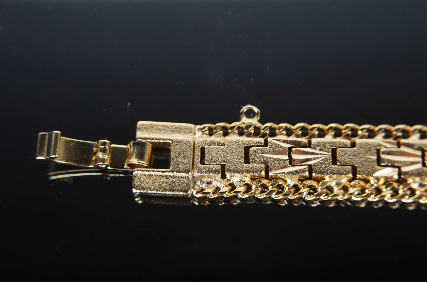 Assortment of Gold Tone Bracelets