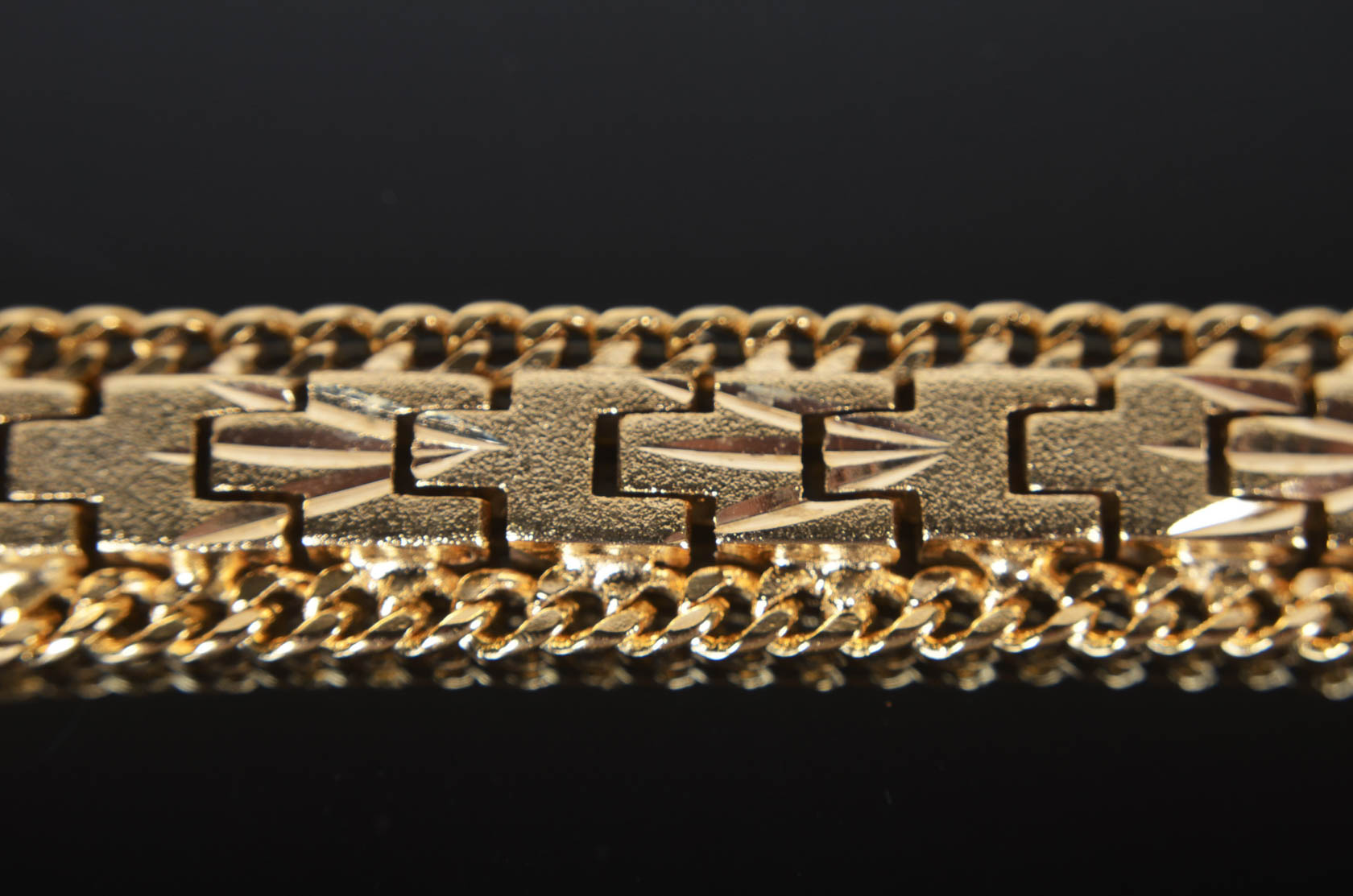 Assortment of Gold Tone Bracelets