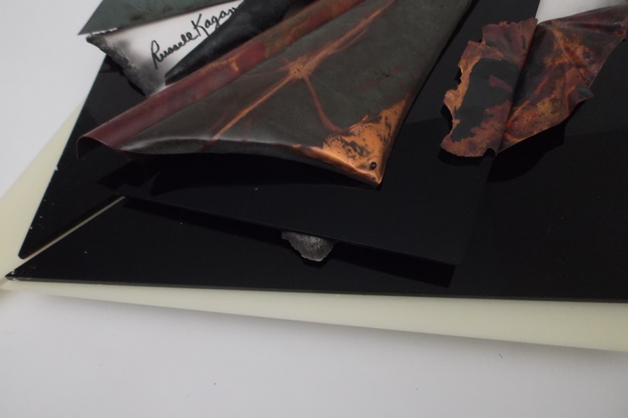 Signed Mid Twentieth Century Russell Kagan Wall Sculpture