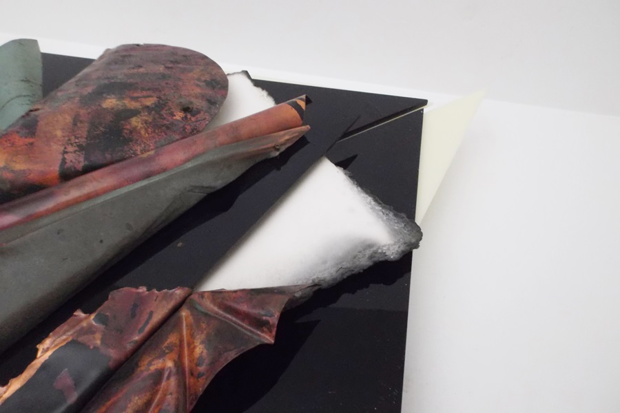 Signed Mid Twentieth Century Russell Kagan Wall Sculpture