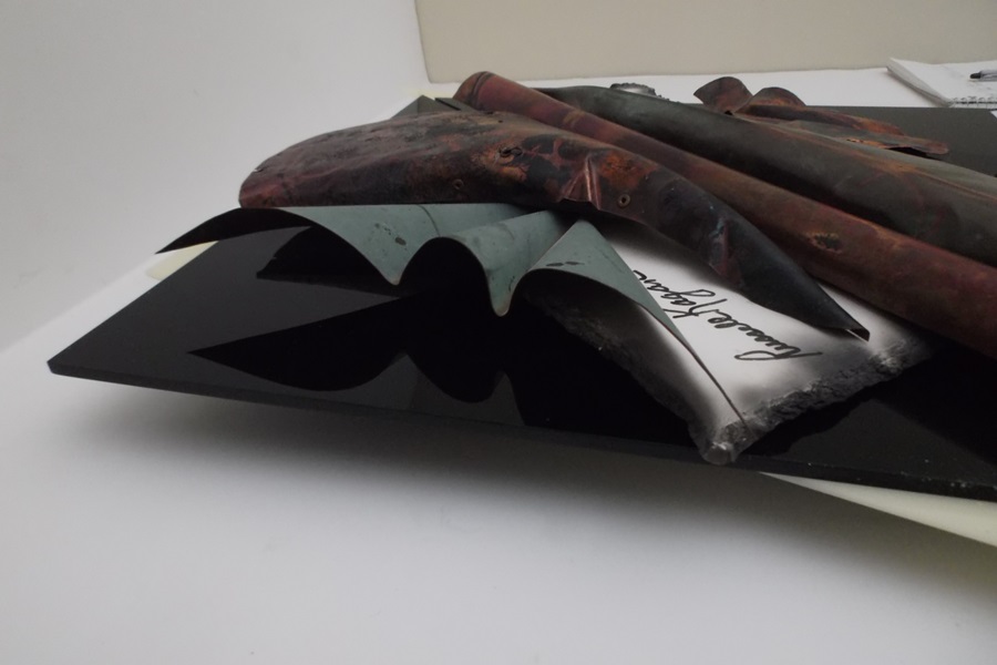 Signed Mid Twentieth Century Russell Kagan Wall Sculpture