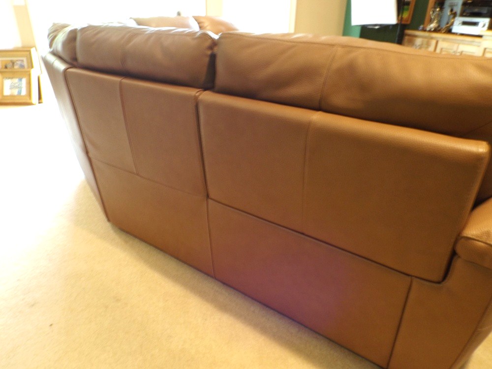 Modern Sectional Sofa with Pair of Reclining Chairs