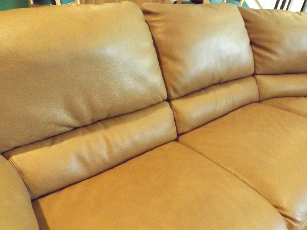 Modern Sectional Sofa with Pair of Reclining Chairs