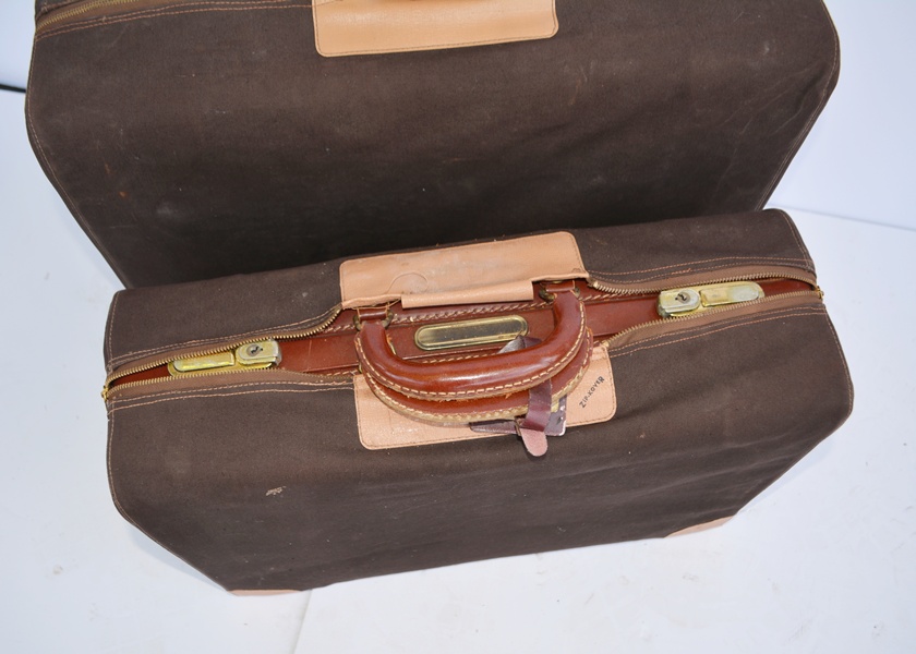 Vintage Superfortress Cognac Leather Luggage