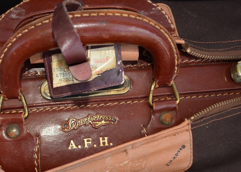Vintage Superfortress Cognac Leather Luggage