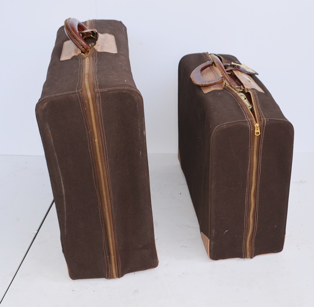 Vintage Superfortress Cognac Leather Luggage