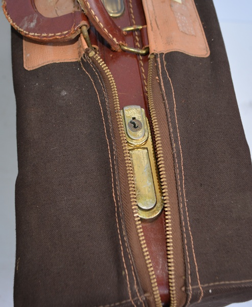 Vintage Superfortress Cognac Leather Luggage