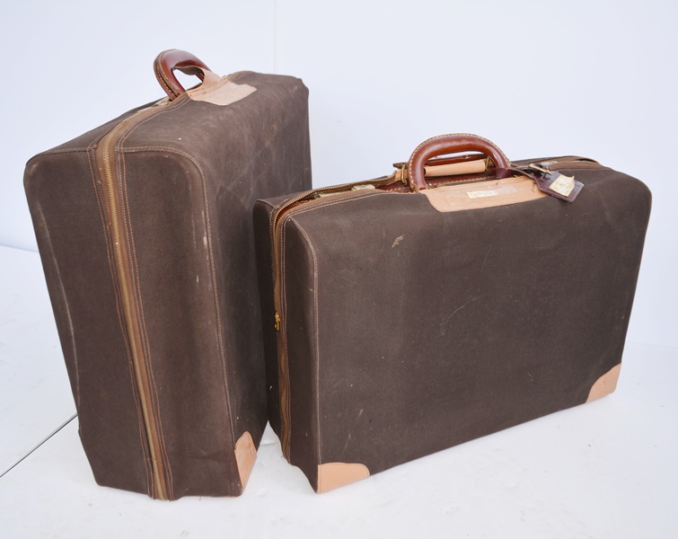 Vintage Superfortress Cognac Leather Luggage