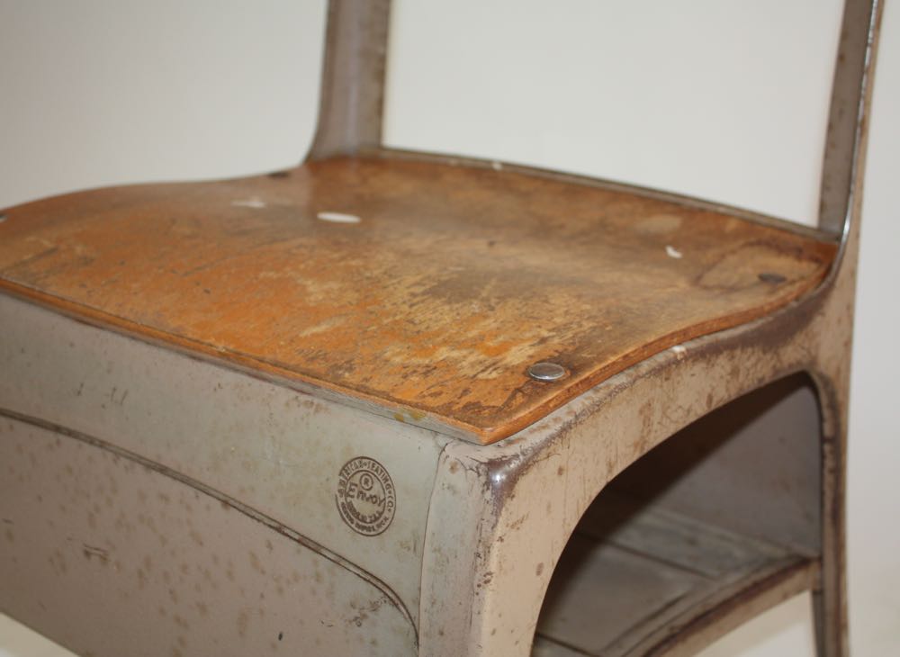 Pair of Vintage School Desks