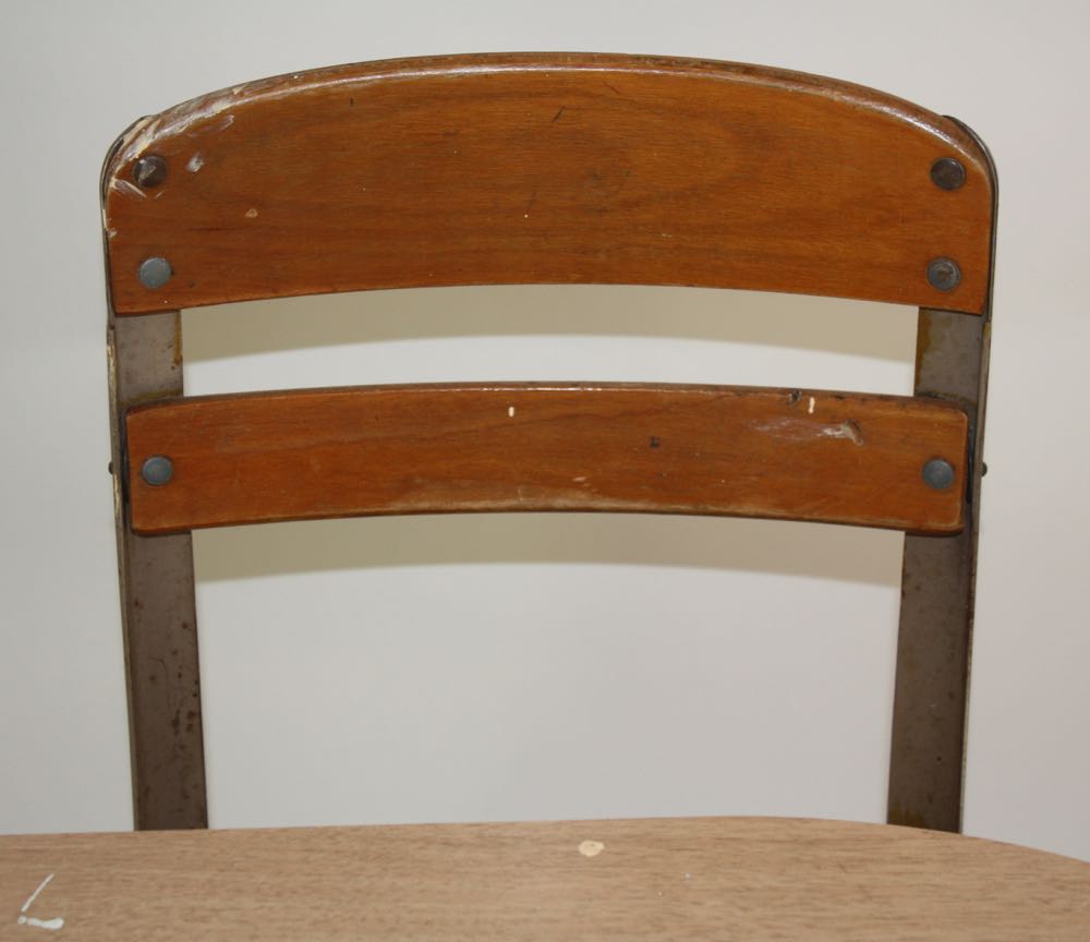 Pair of Vintage School Desks