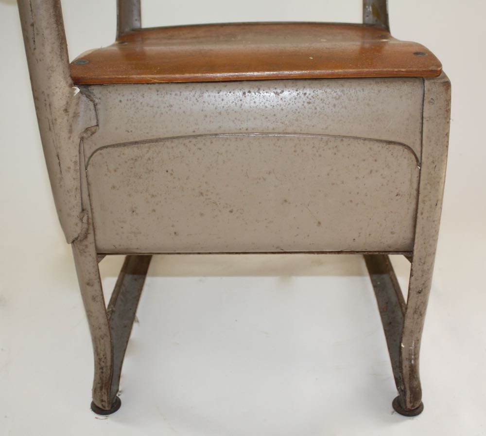 Pair of Vintage School Desks