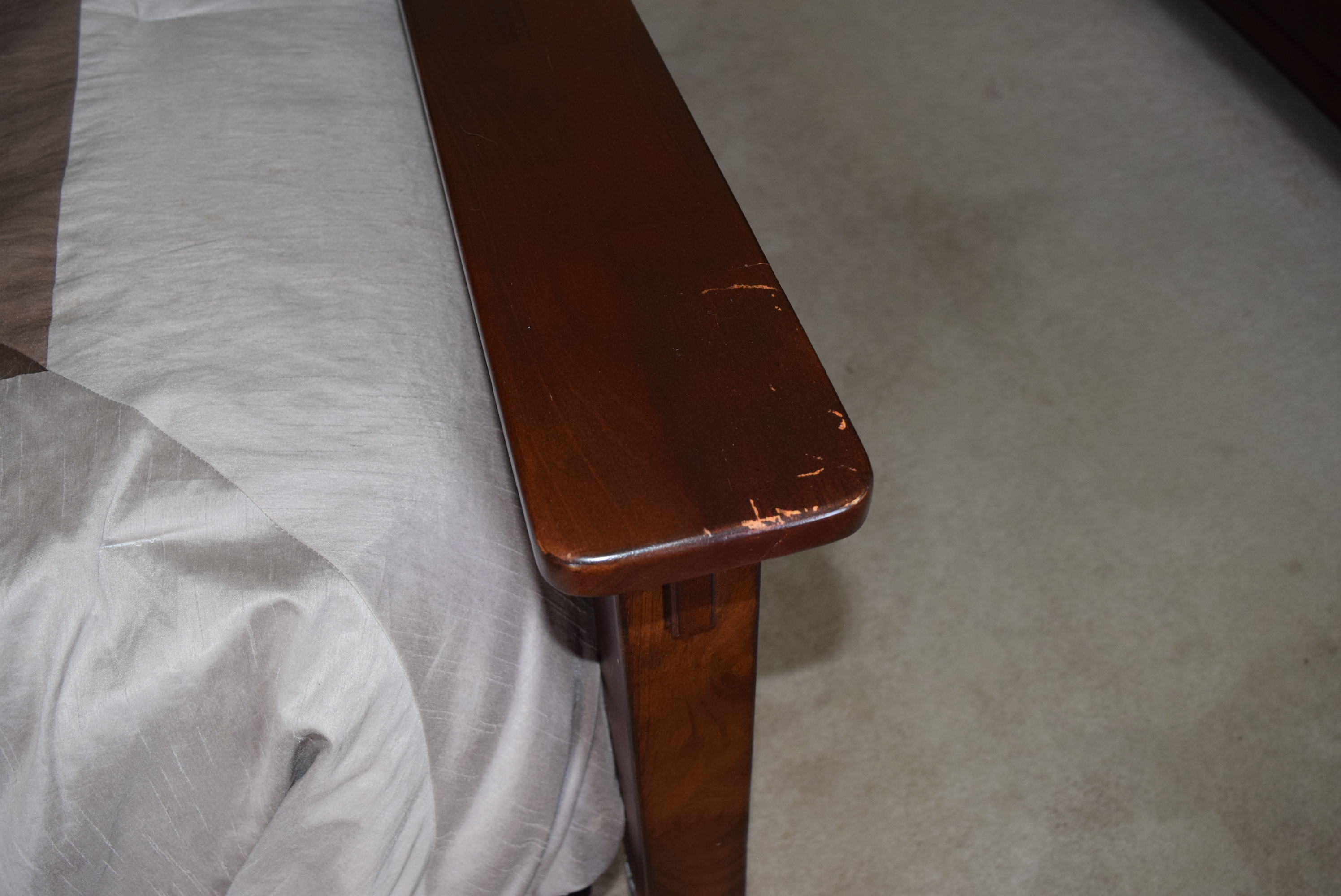 American Signature Arts and Crafts Style King Size Bed