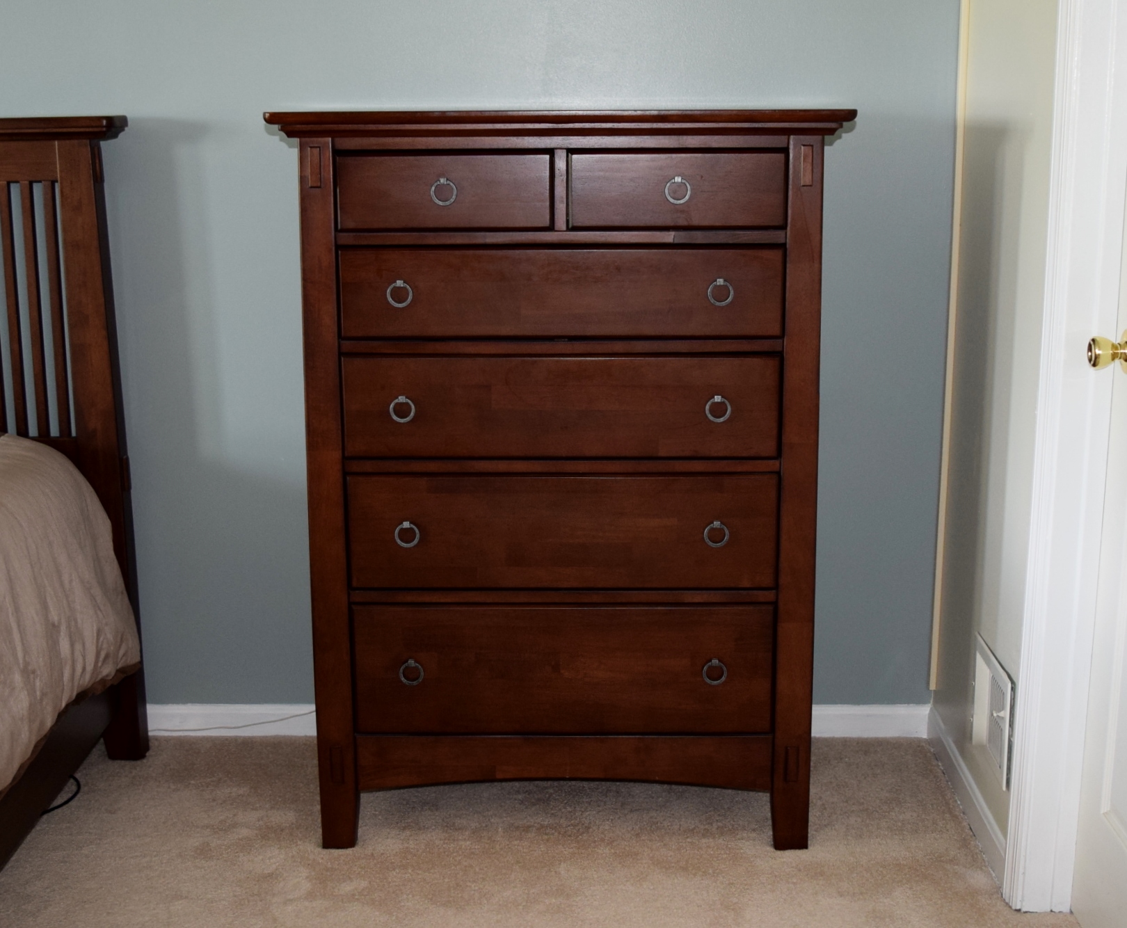 American Signature Arts and Crafts Style Chest of Drawers