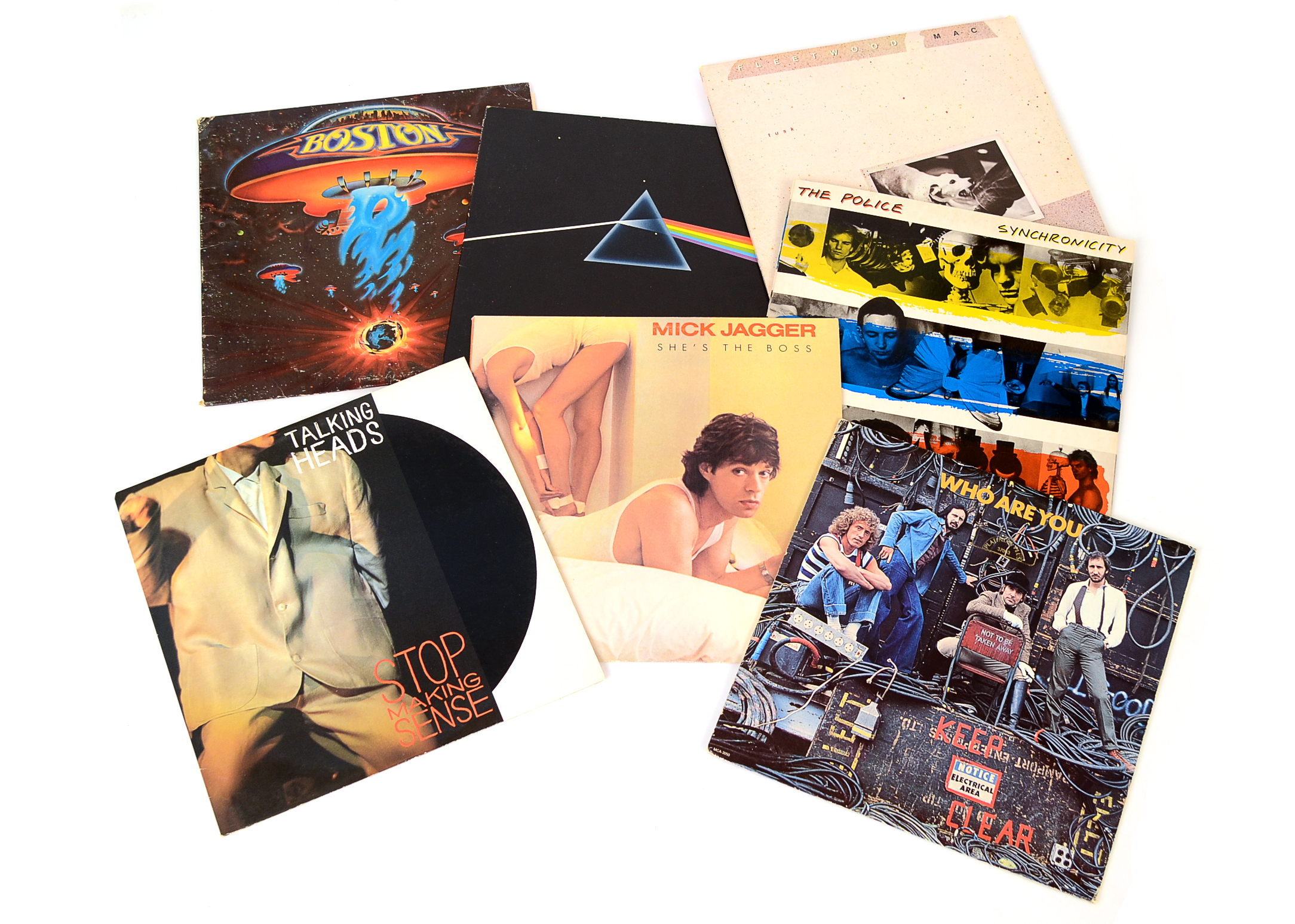 Large Group of Classic Rock, Pop and Jazz Vinyl Records