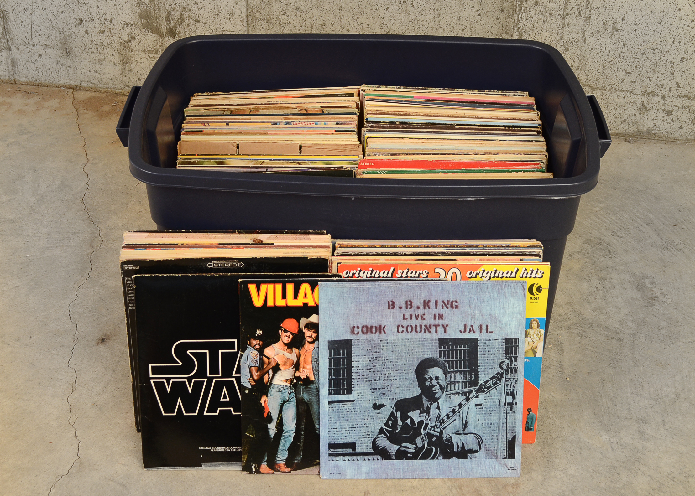 Large Group of Classic Rock, Pop and Jazz Vinyl Records