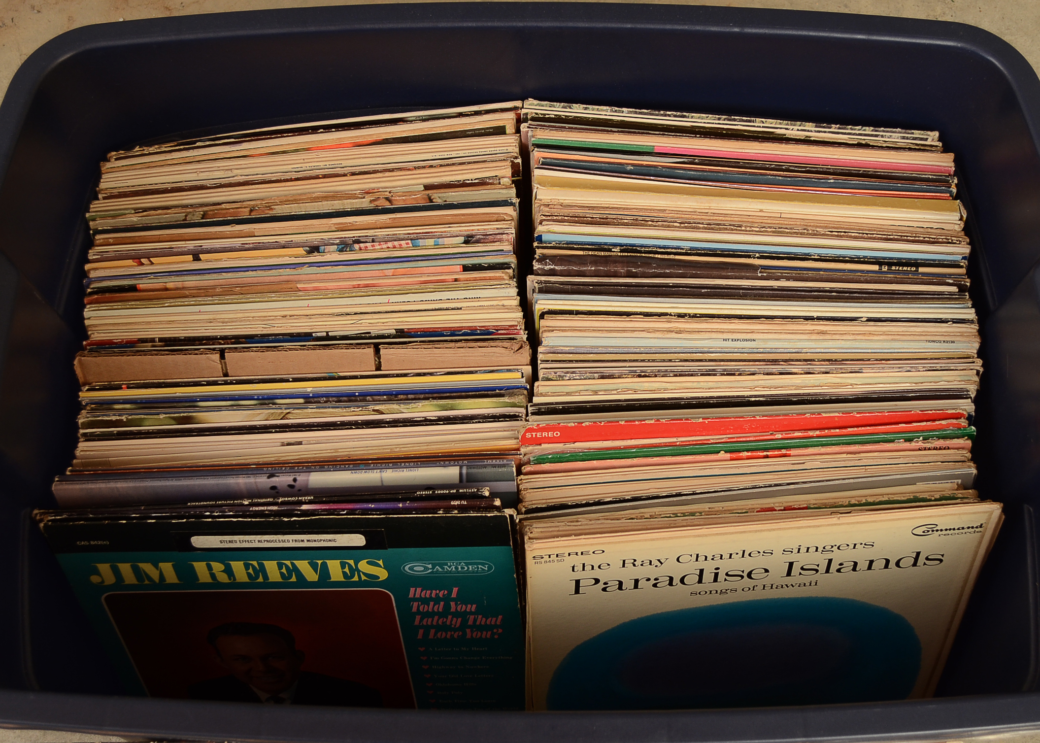 Large Group of Classic Rock, Pop and Jazz Vinyl Records
