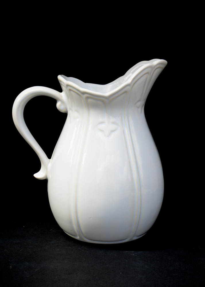 Vintage McCoy Pitcher and Basin Set