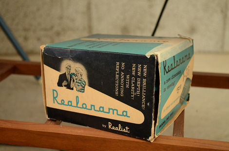 Vintage Projector Screen, Slide Projector and More