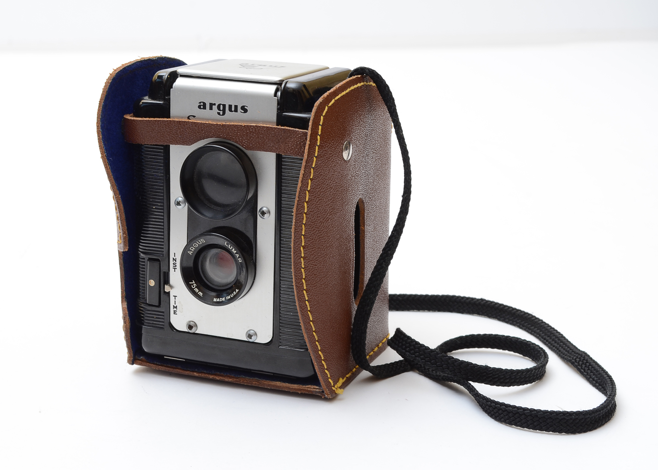 Polaroid Automatic 100 and Argus Seventy-Five Cameras