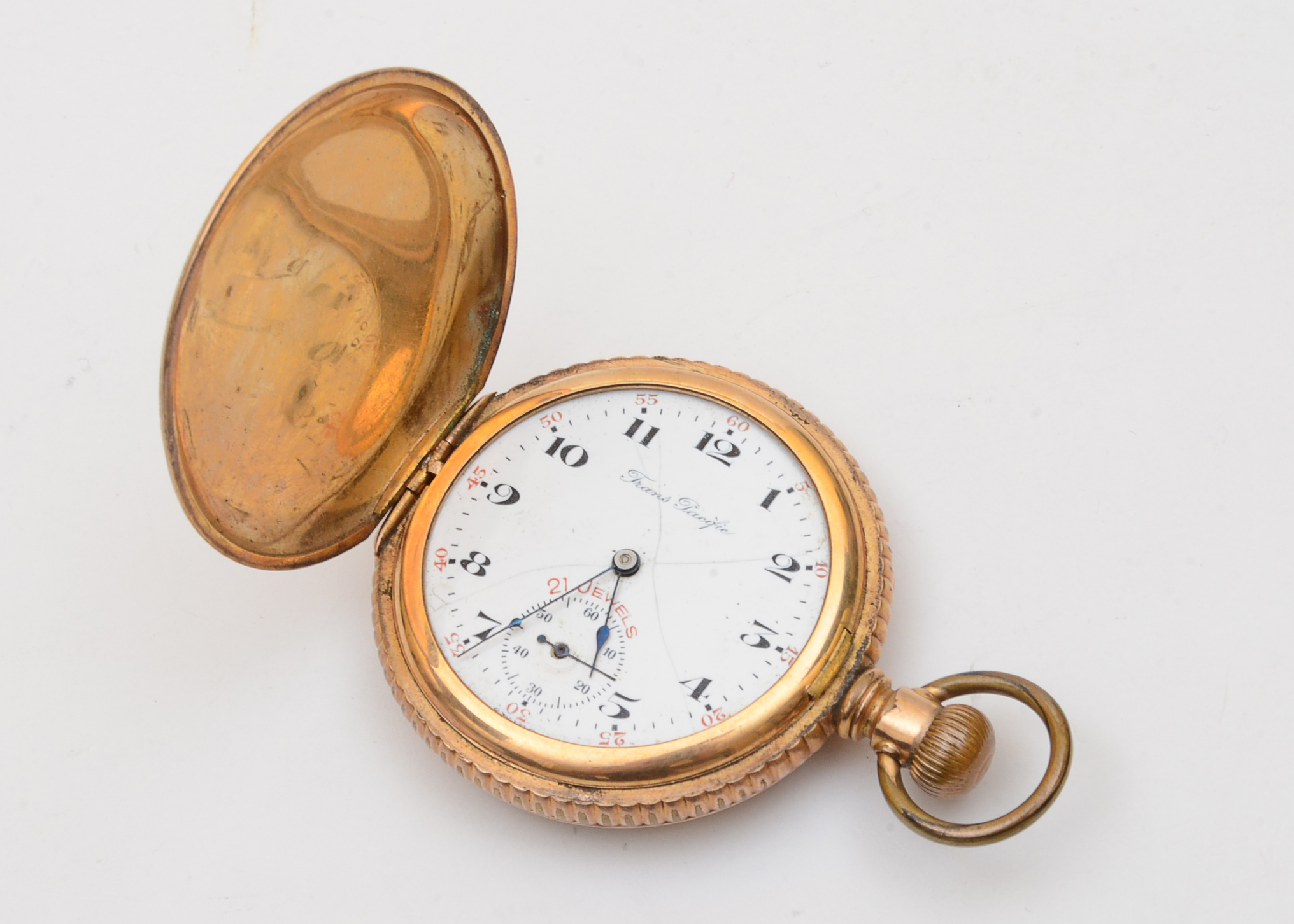 Trans Atlantic Pocket Watch and Fob