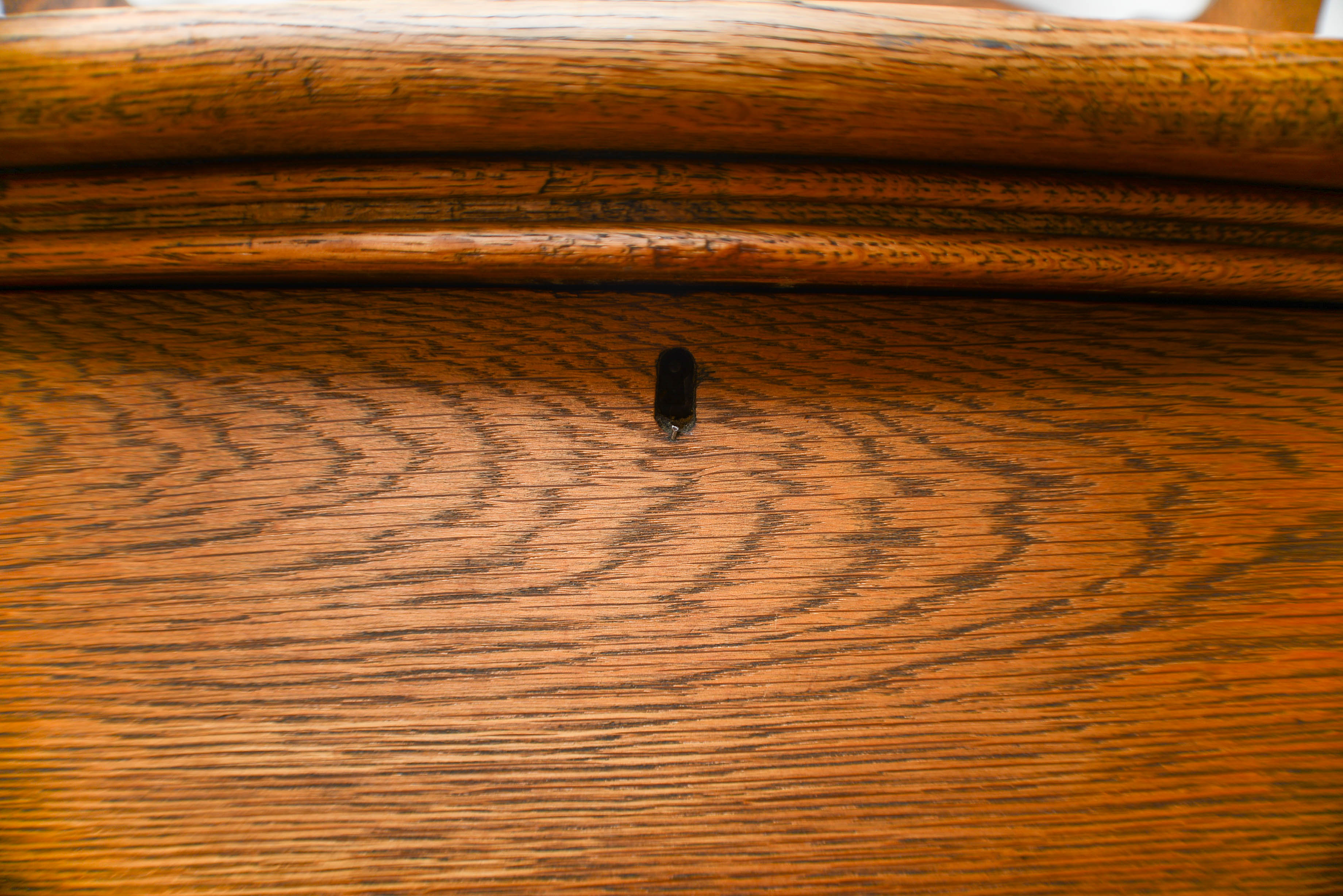 Vintage Oak Washstand and Mirror