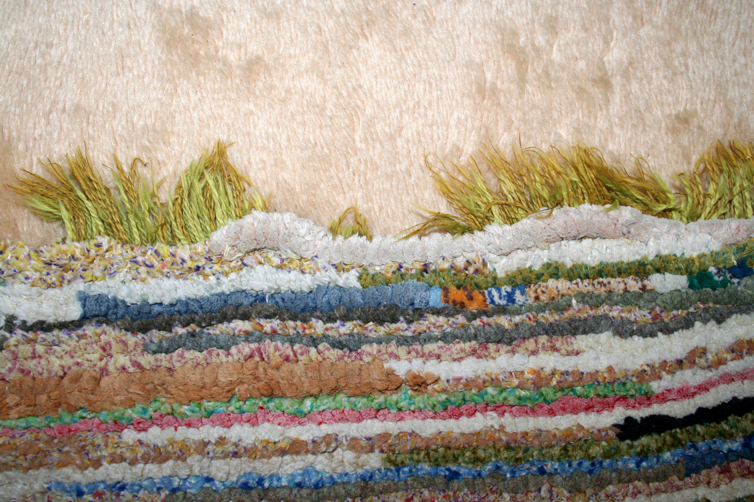 Vintage Extra Weave Rag Rug