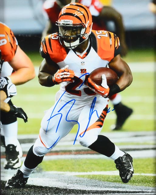 Dalton and Bernard Signed Bengals Items