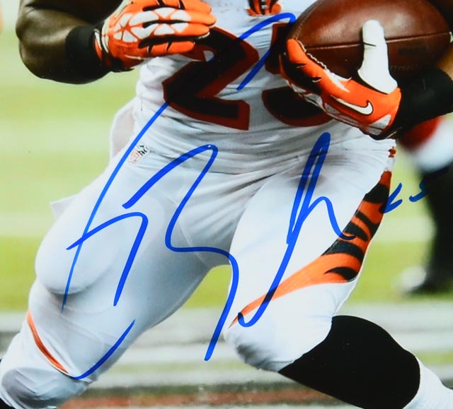 Dalton and Bernard Signed Bengals Items