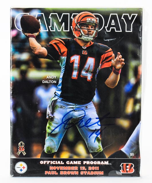 Dalton and Bernard Signed Bengals Items