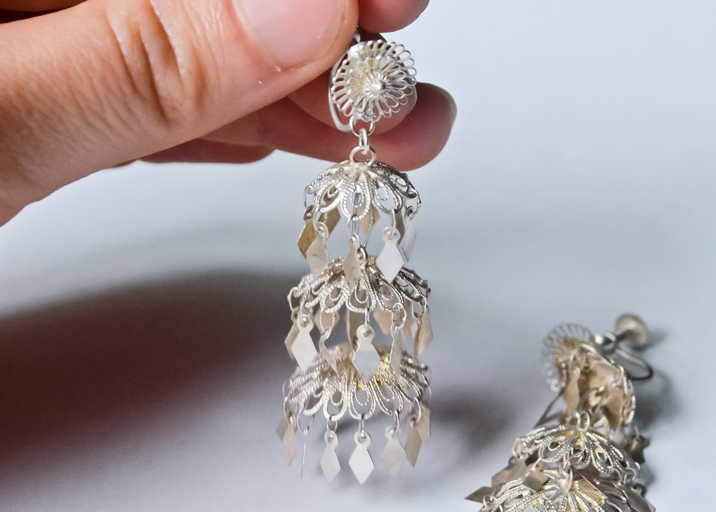 Vintage Sterling Silver Earrings