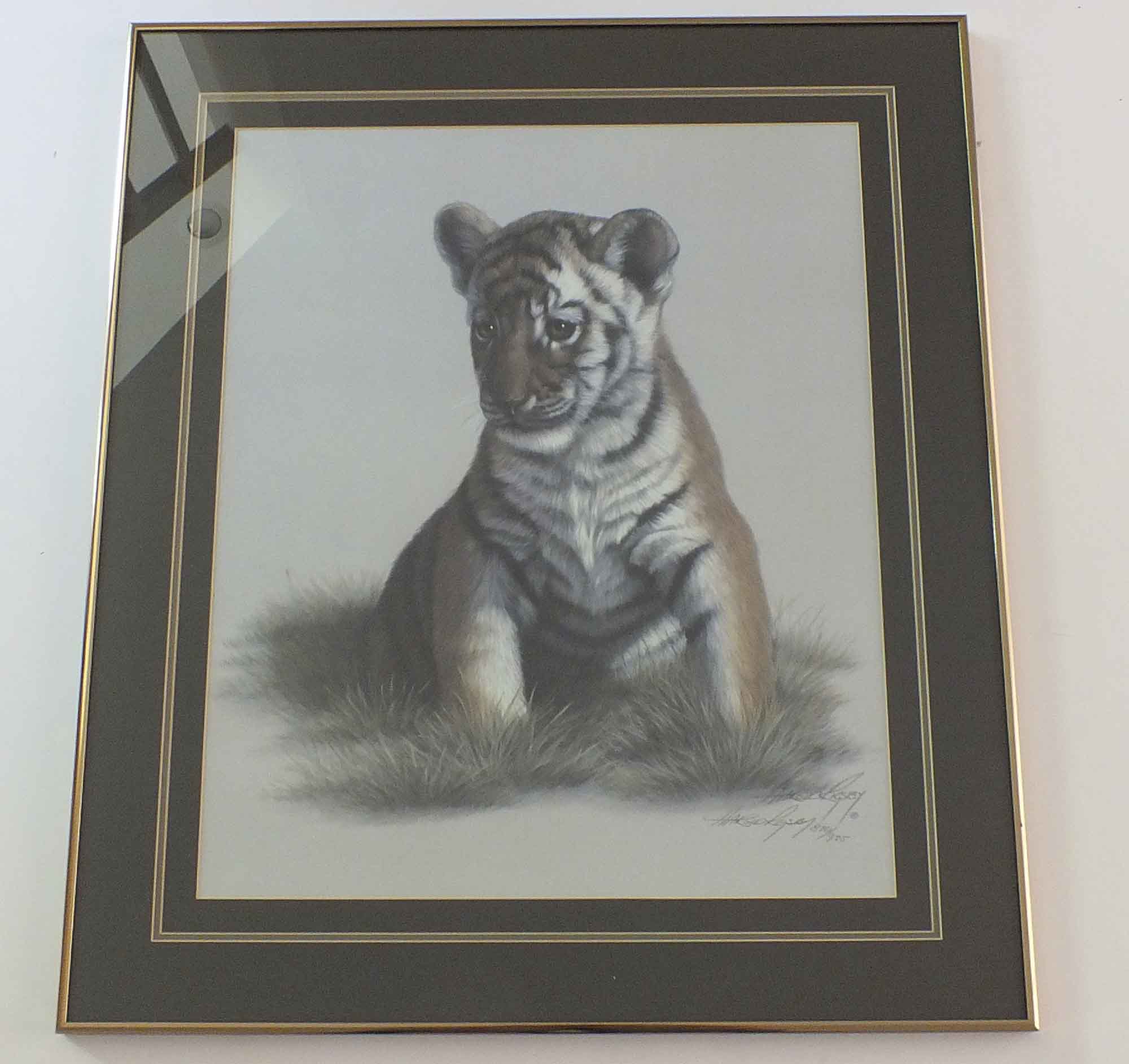 Quartet of  Harold Rigsby Big Cat Prints