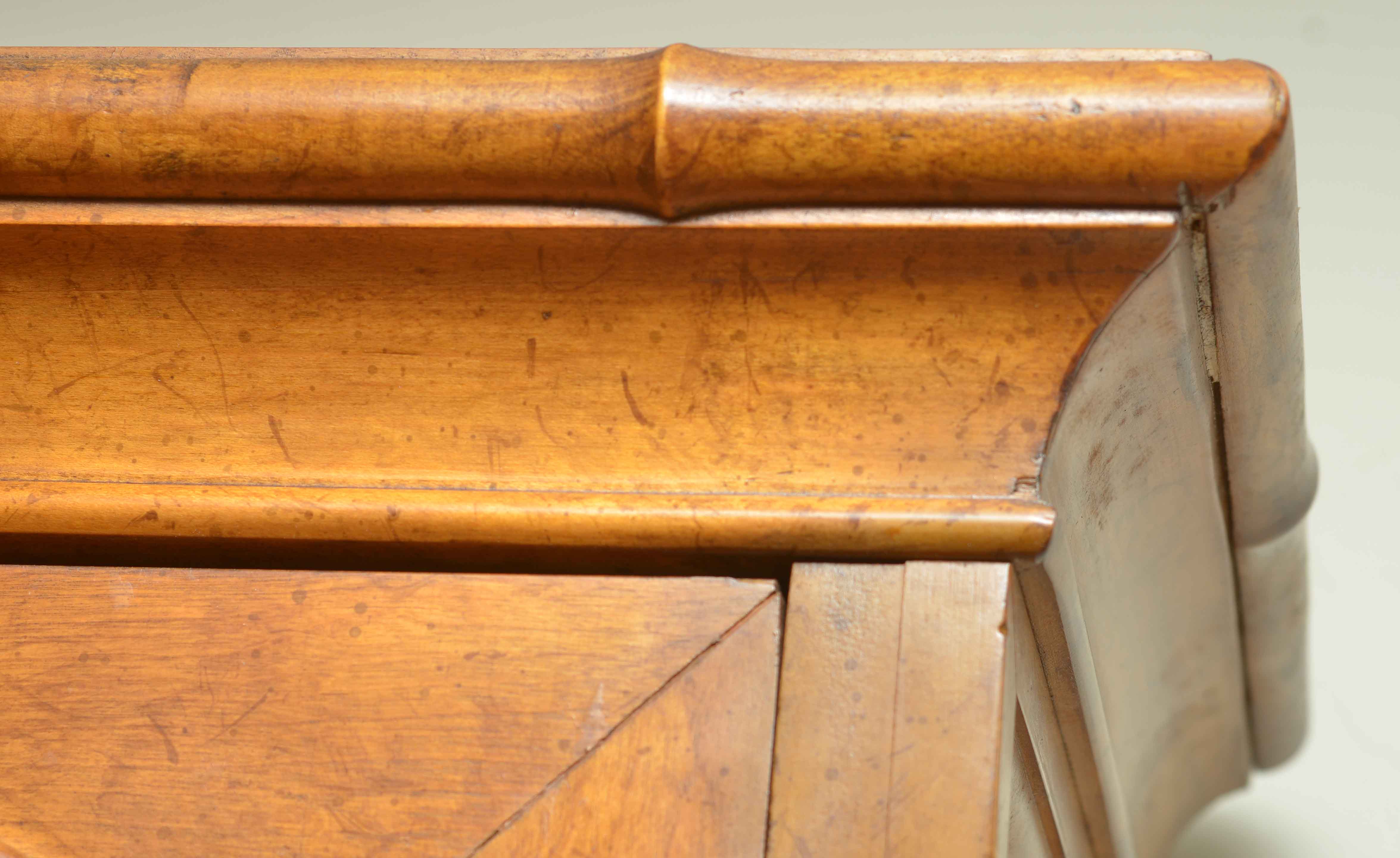 Bamboo and Rattan Style Secretary Desk