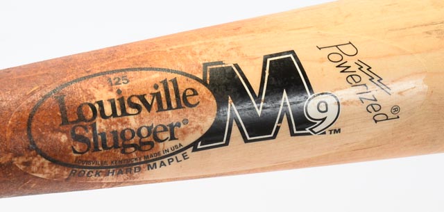 Darrell Evans Signed Game Used Baseball Bat