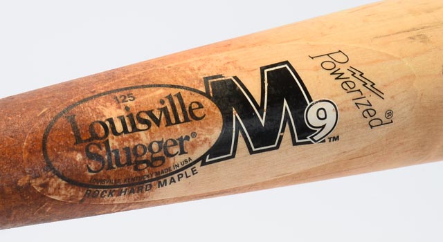 Darrell Evans Signed Game Used Baseball Bat