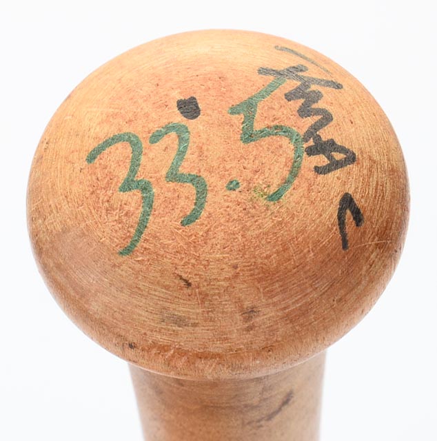 Darrell Evans Signed Game Used Baseball Bat