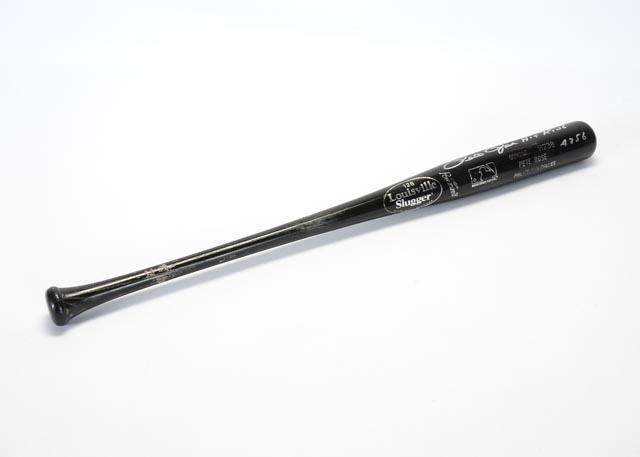 Pete Rose Signed Phillies Bat