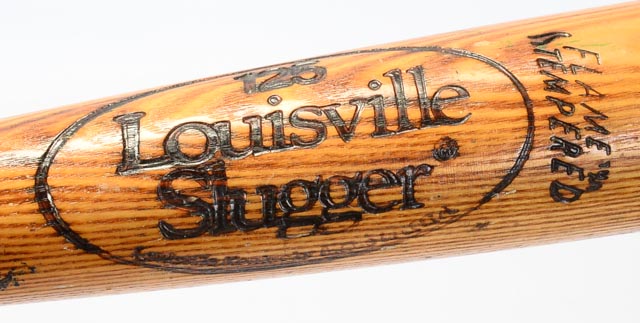 Cardenas Signed Vintage Jackie Robinson Baseball Bat