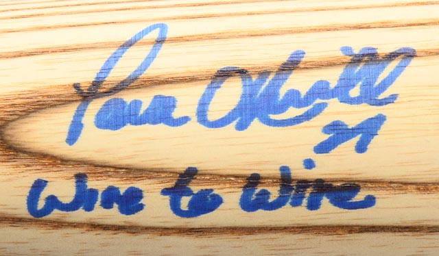 Paul O'Neill Signed 1990 World Series Bat