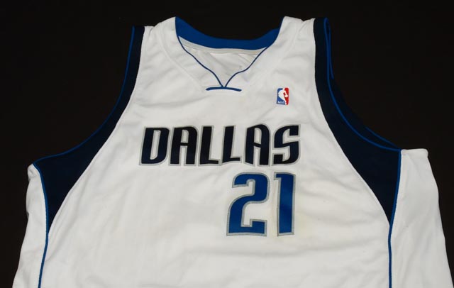 Danny Fortson 2003 Game Used Jersey