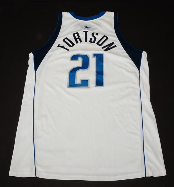 Danny Fortson 2003 Game Used Jersey