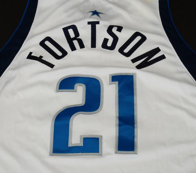 Danny Fortson 2003 Game Used Jersey