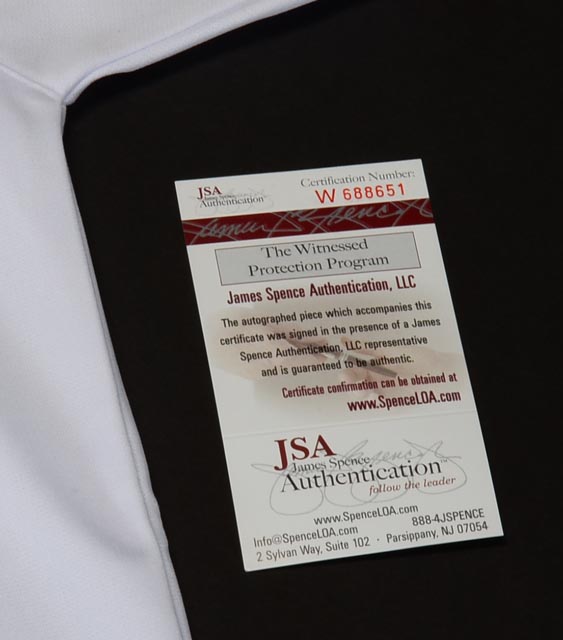 Tony Perez Signed Reds "Stats" Baseball Jersey