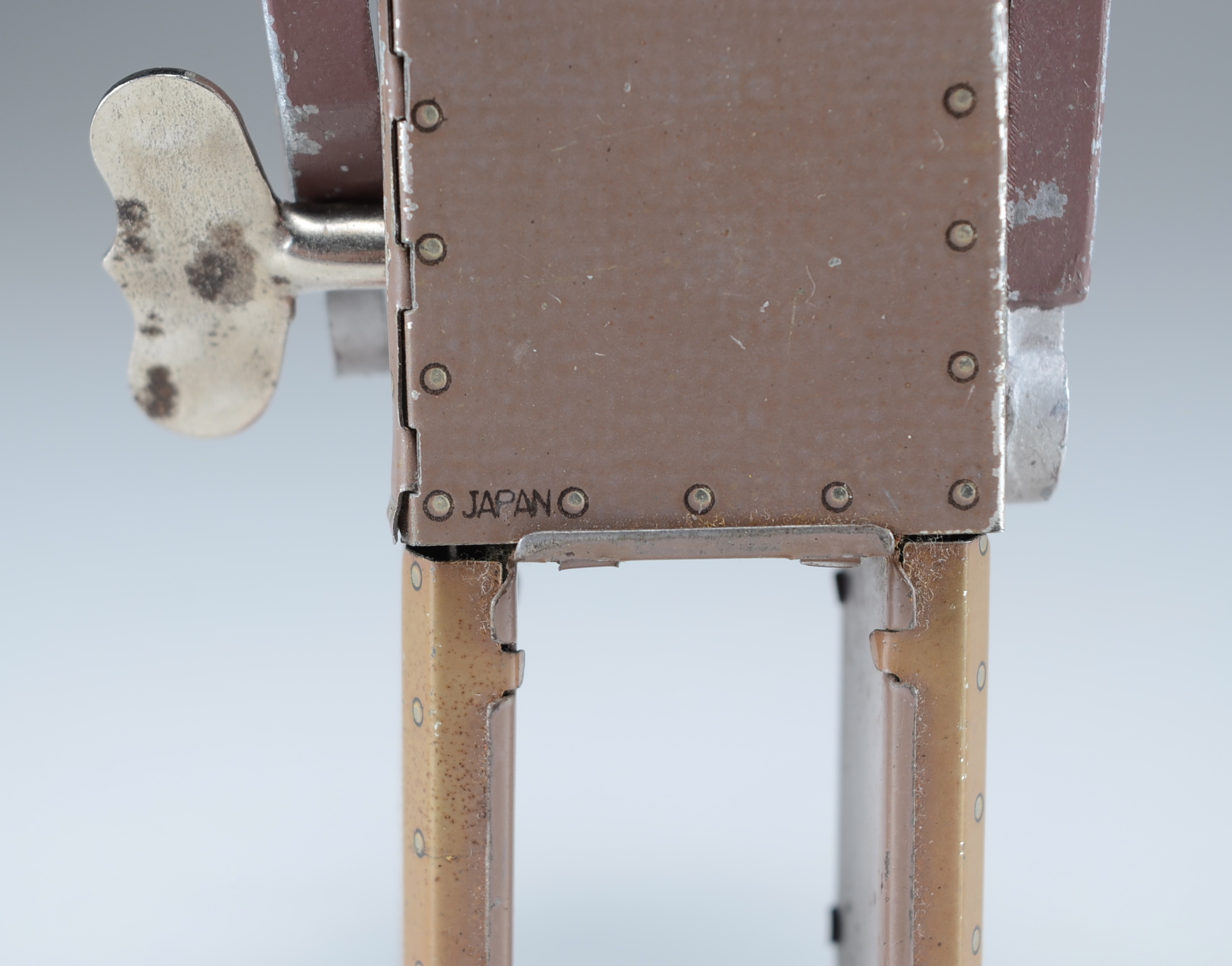 Rare 1949 Atomic Robot Man Tin Toy Robot