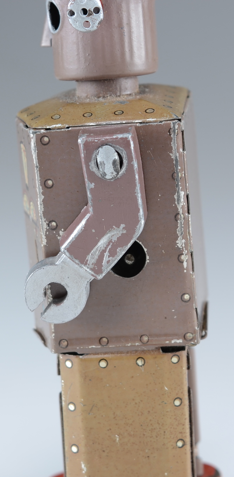 Rare 1949 Atomic Robot Man Tin Toy Robot