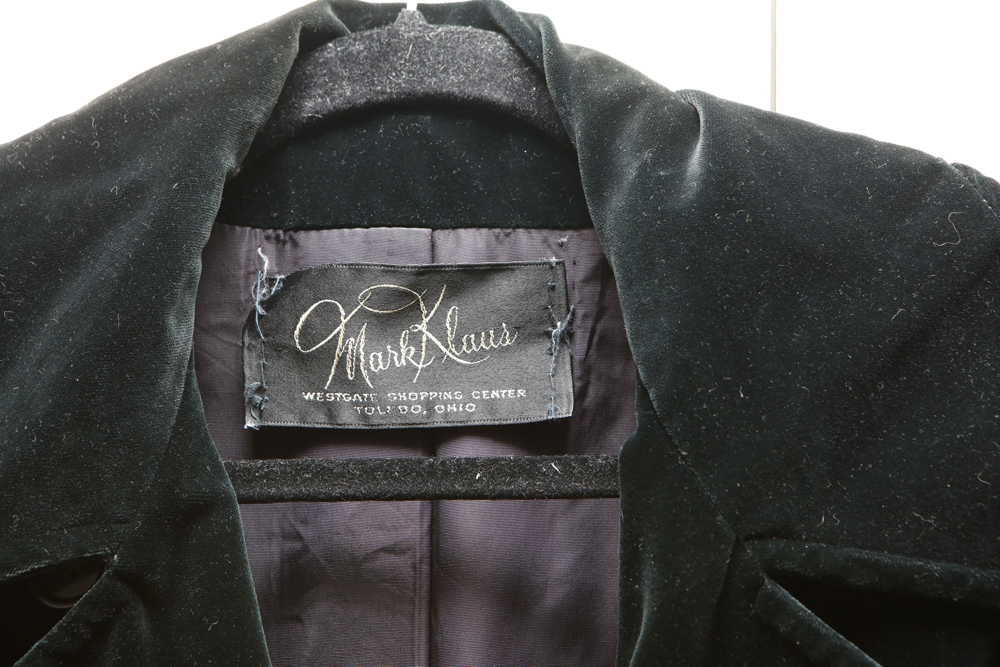 Mark Klaus Black Felt Coat