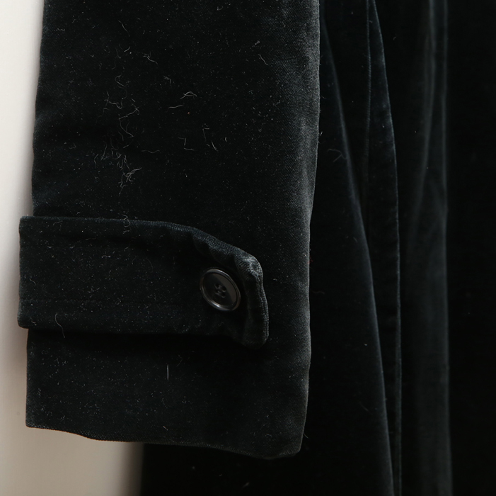 Mark Klaus Black Felt Coat