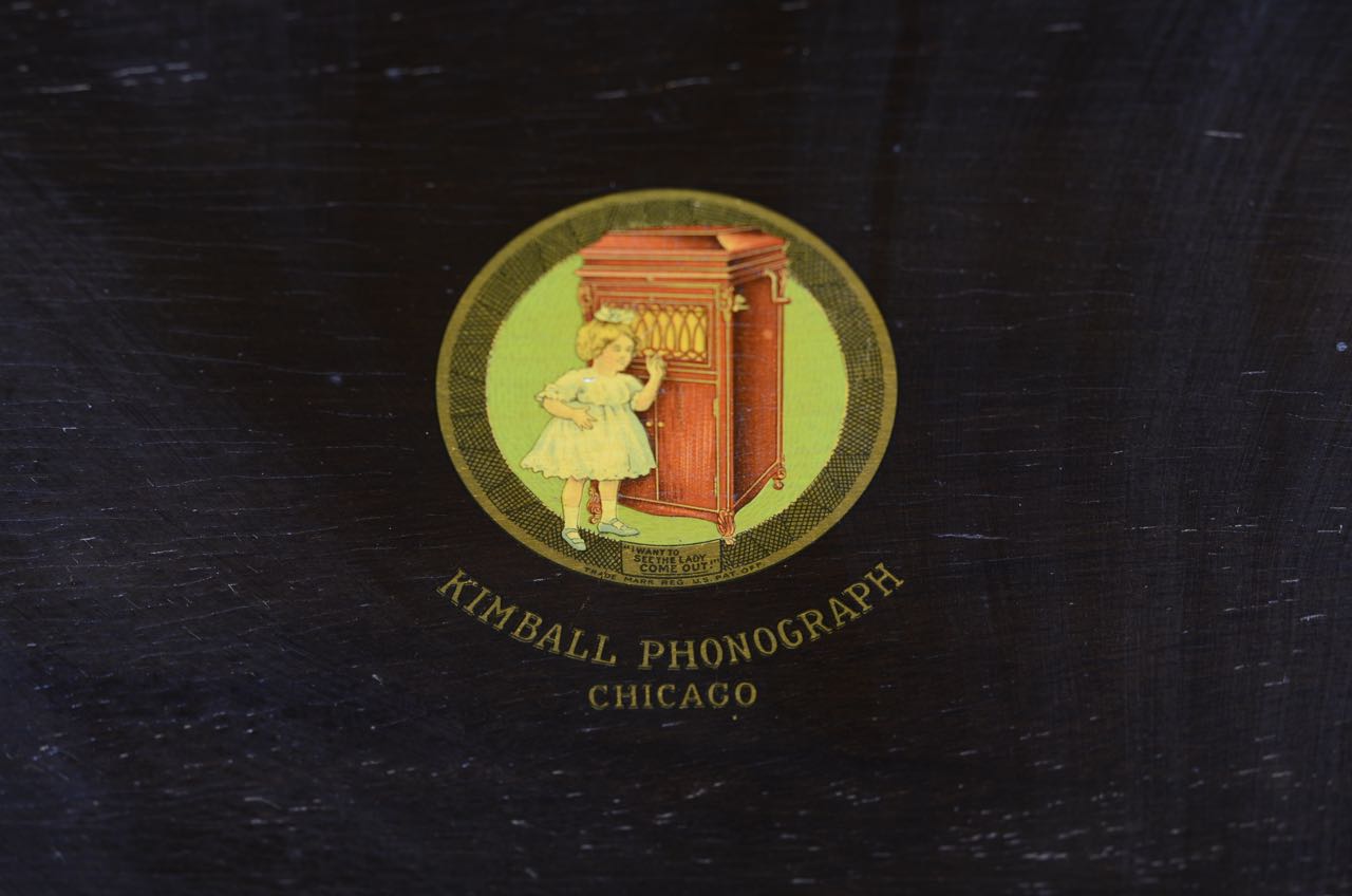 Vintage Kimball Crank Phonograph