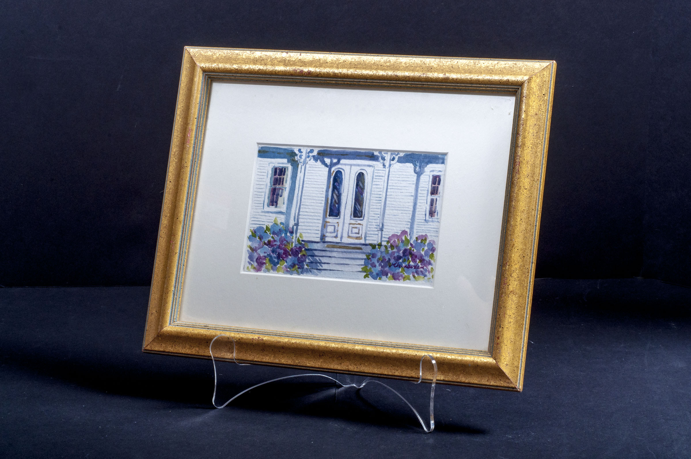 Pair of Marilyn Chamberlain Watercolors